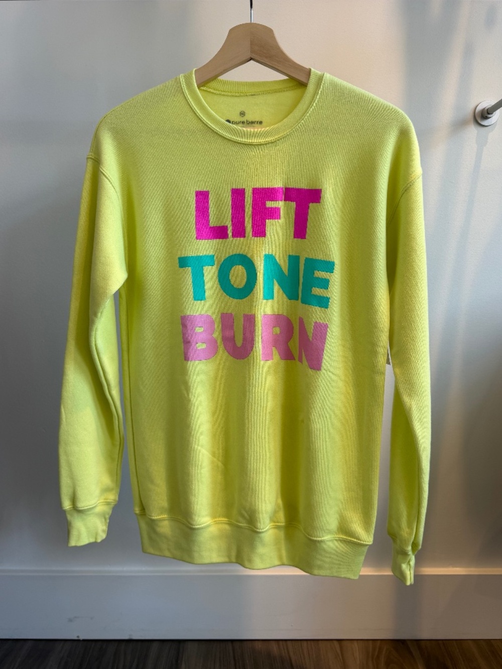 Pure Barre Lift Tone Burn Sweatshirt